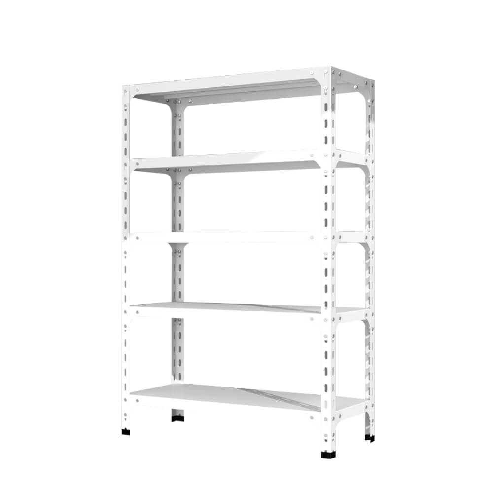 ชั้นวางของโล่ง 5 ชั้น ELIFE 180X70X30 สีขาว